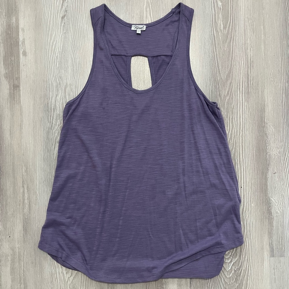 NWOT kismet purple tank top size small